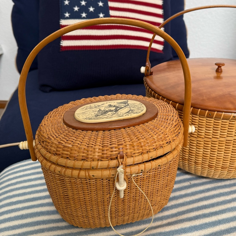 Nantucket lightship friendship basket